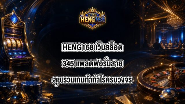 HENG168 เว็บสล็อต345